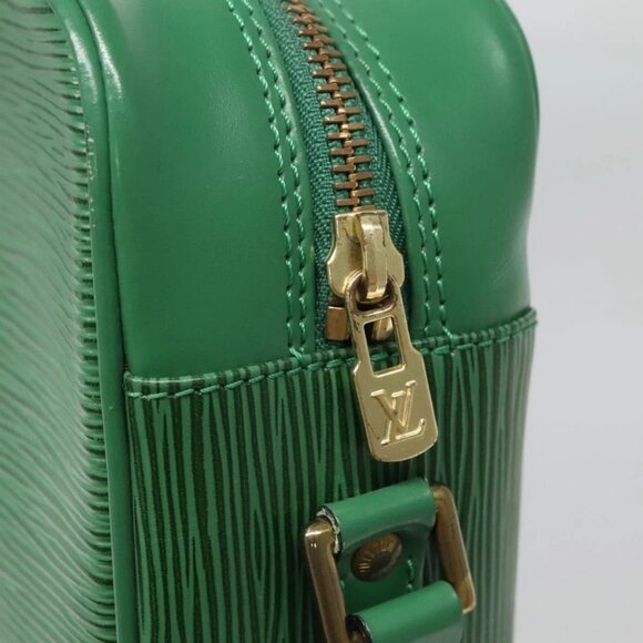 LOUIS VUITTON Epi Trocadero 27 Shoulder Bag Green - Picture 9 of 16